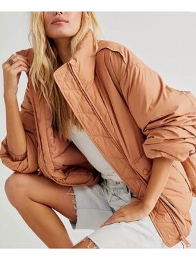 Free People Duvet Bomber Jacket
